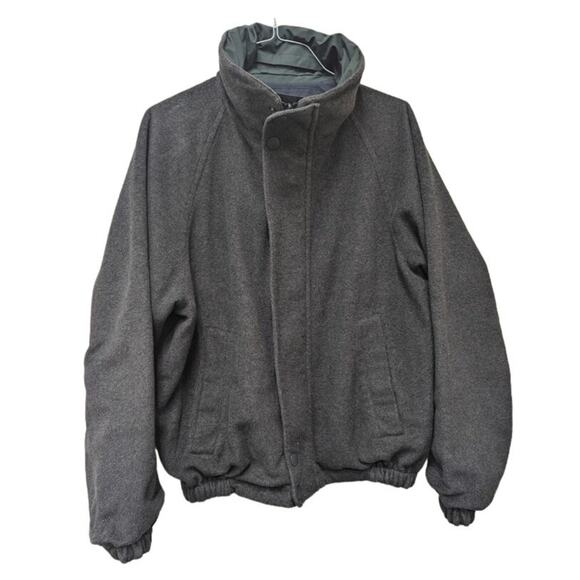 Vintage Nautica Navy Blue Holly Green Hood Challenge Jacket - Picture 3 of 7